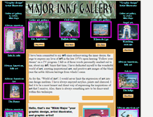 Tablet Screenshot of majorink.exactpages.com