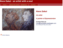 Tablet Screenshot of havazakai.exactpages.com