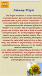 Mobile Screenshot of not-only-bright.exactpages.com