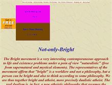 Tablet Screenshot of not-only-bright.exactpages.com