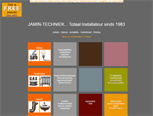 Tablet Screenshot of jamintechniek.exactpages.com