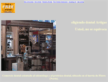 Tablet Screenshot of dentalartigas.exactpages.com