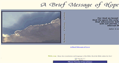 Desktop Screenshot of abriefmessageofhope.exactpages.com